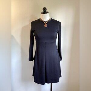 NWT American Eagle Outfitters Black Long Sleeve Dress Size Small